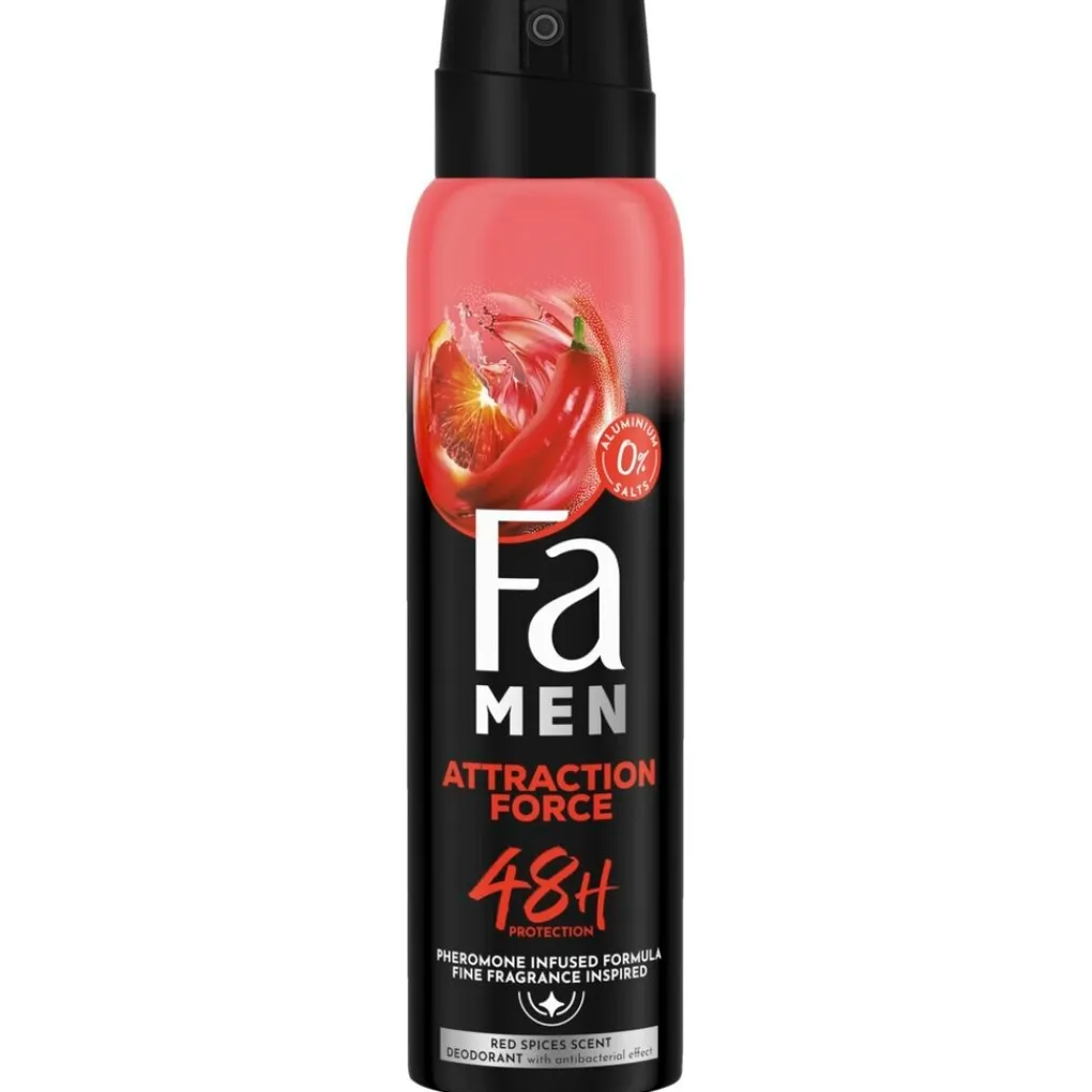 Fa Deospray>Men Attraction Force Deodorant & Bodyspray
