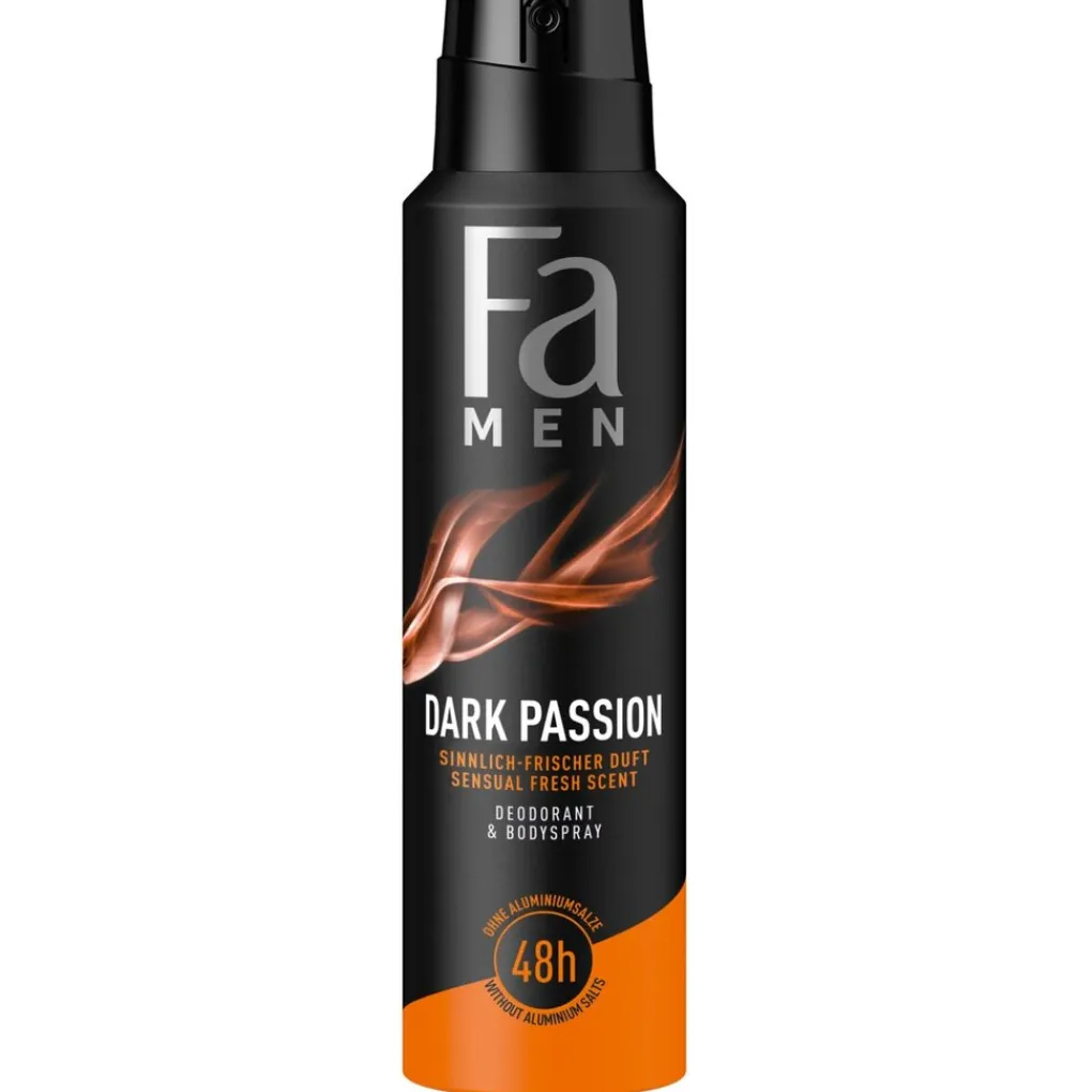 Fa Deospray>Men Dark Passion Deodorant & Body Spray