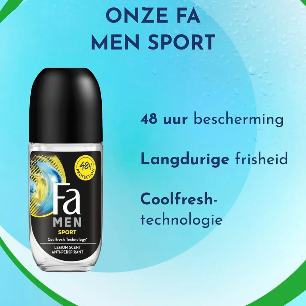Fa Deoroller>Men Sport Deodorant Roller