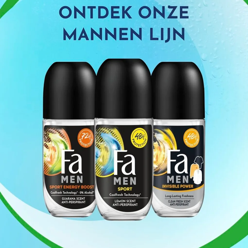 Fa Deoroller>Men Sport Deodorant Roller