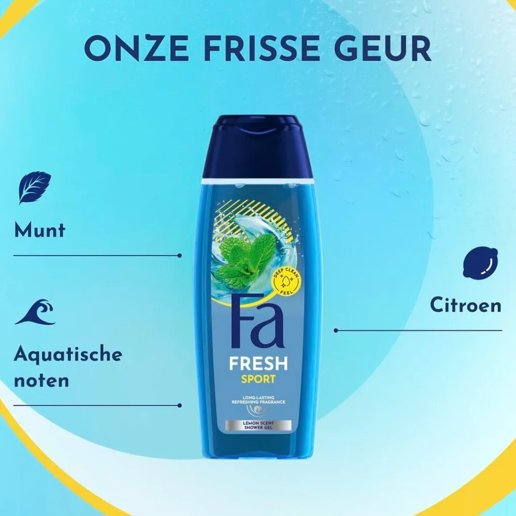 Fa Shampoo|Douchegel>Men Sport Douchegel
