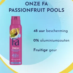 Fa Deospray>Passion Fruit Pools Deodorant Spray