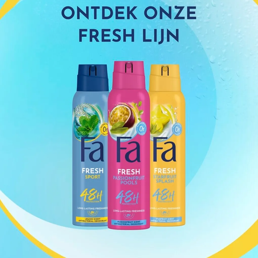 Fa Deospray>Passion Fruit Pools Deodorant Spray