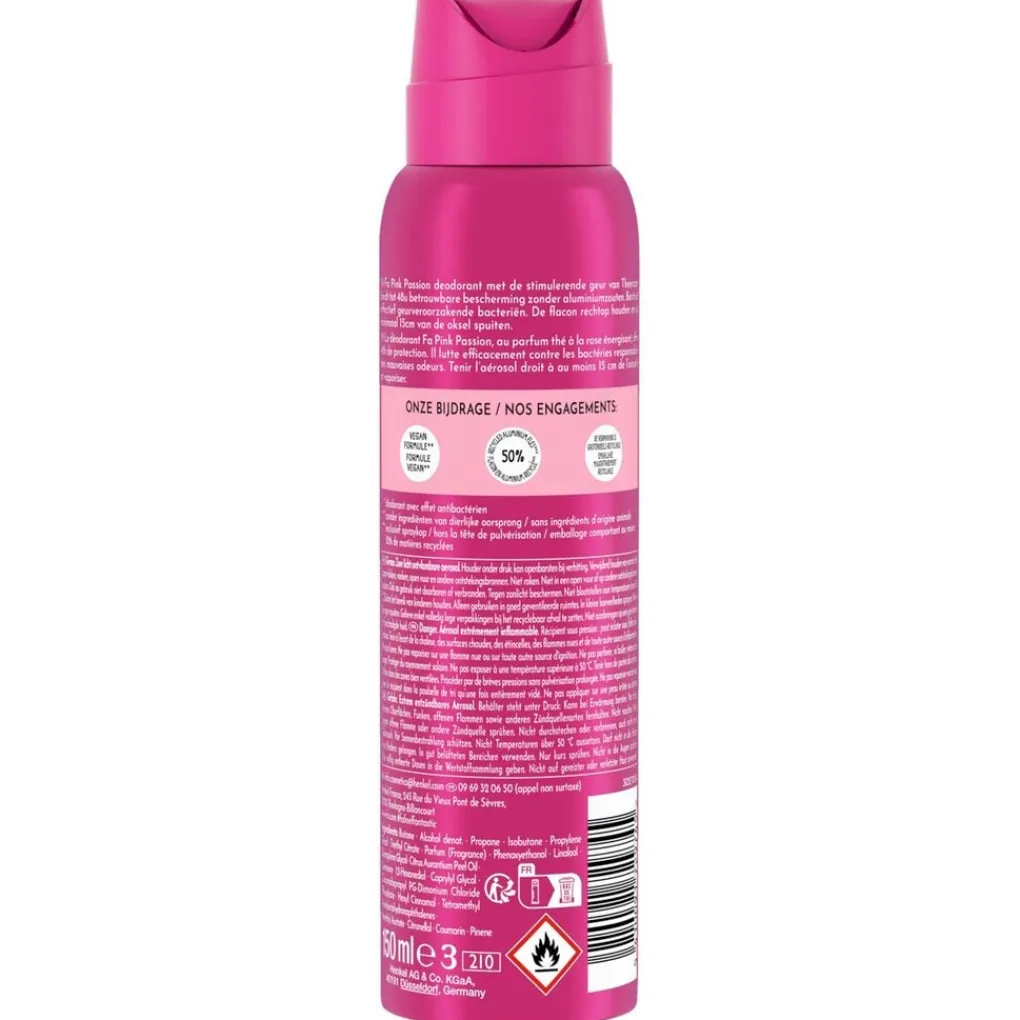 Fa Deospray>Pink Passion Deodorant Spray