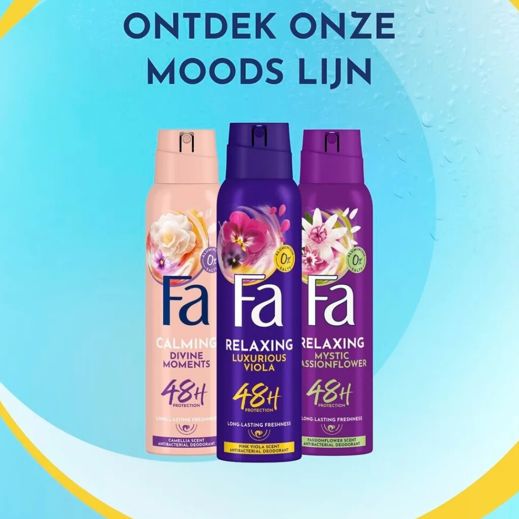 Fa Deospray>Relaxing Luxurious Viola Deodorant Spray