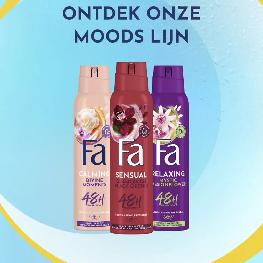 Fa Deospray>Sensual Glamorous Black Orchid Deodorant Spray