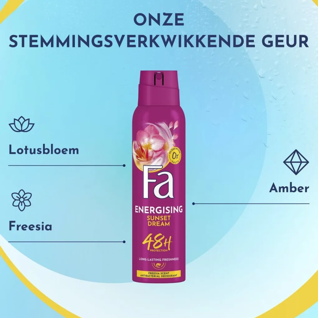 Fa Deospray>Sunset Dream Deodorant Spray