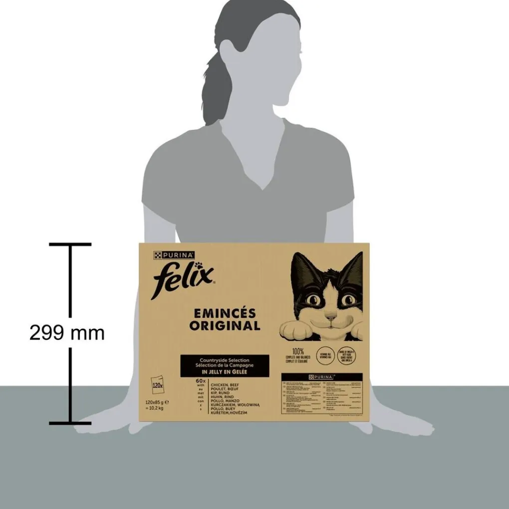 Felix Diervoeding>Original Countryside Selectie in Gelei Kattenvoer