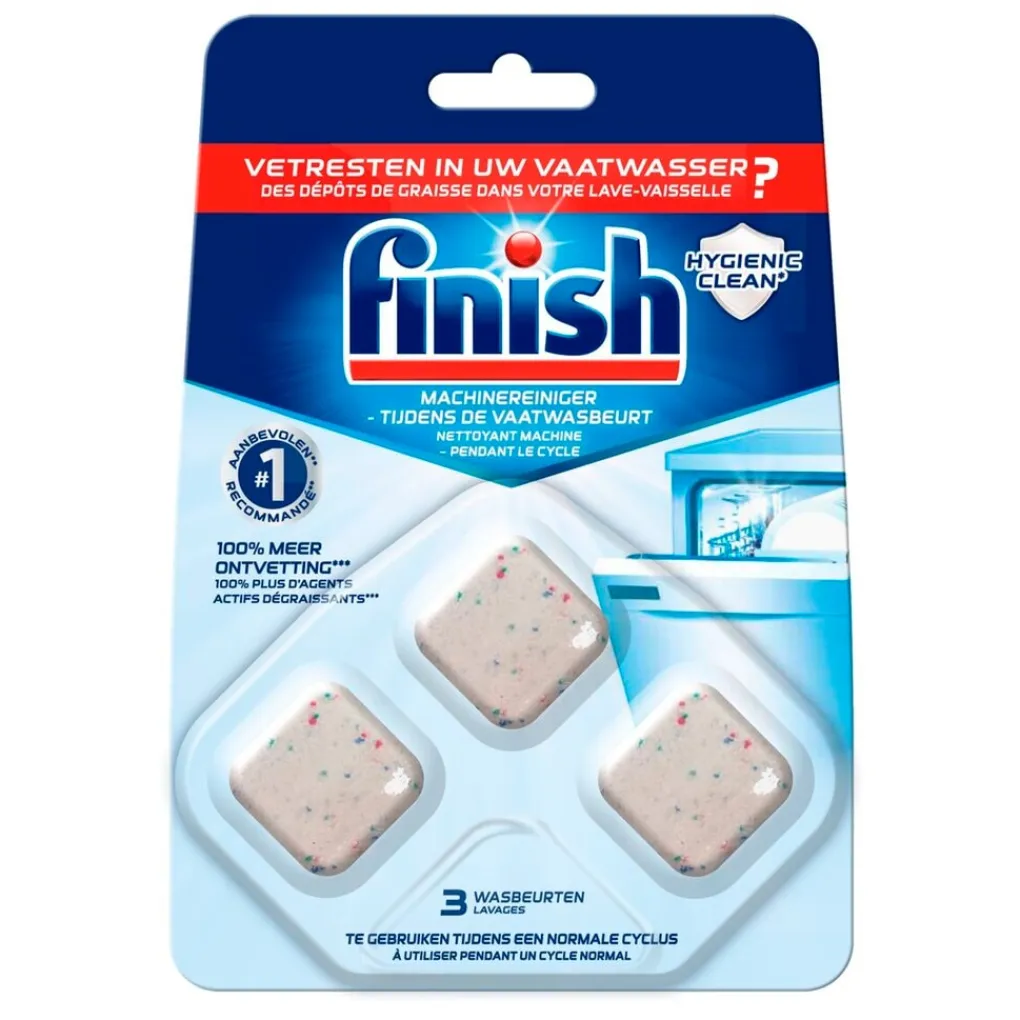 Finish Reiniging Vaatwasser>Machinereiniger Tijdens de Wasbeurt