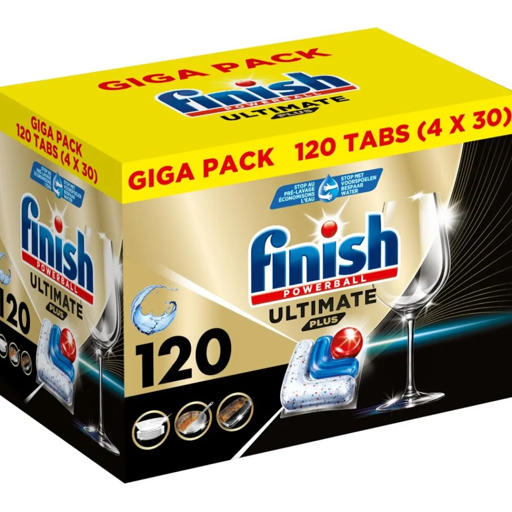 Finish Vaatwastabletten>Powerball Ultimate Plus Vaatwascapsules