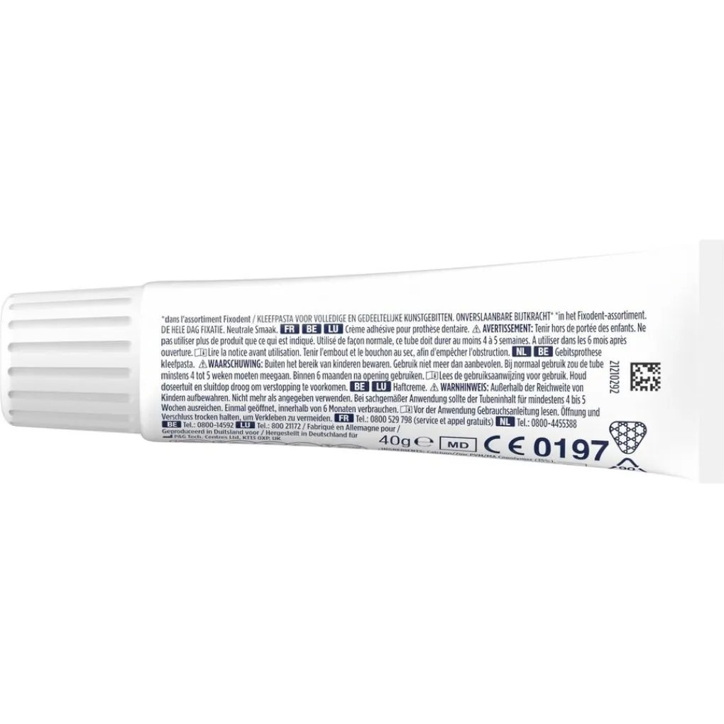 Fixodent Kleefpasta>Plus De Beste Fixatie Premium Kleefpasta