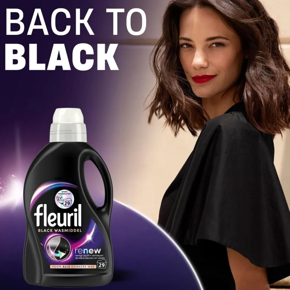 Fleuril Wasmiddel>Renew Black Vloeibaar Wasmiddel