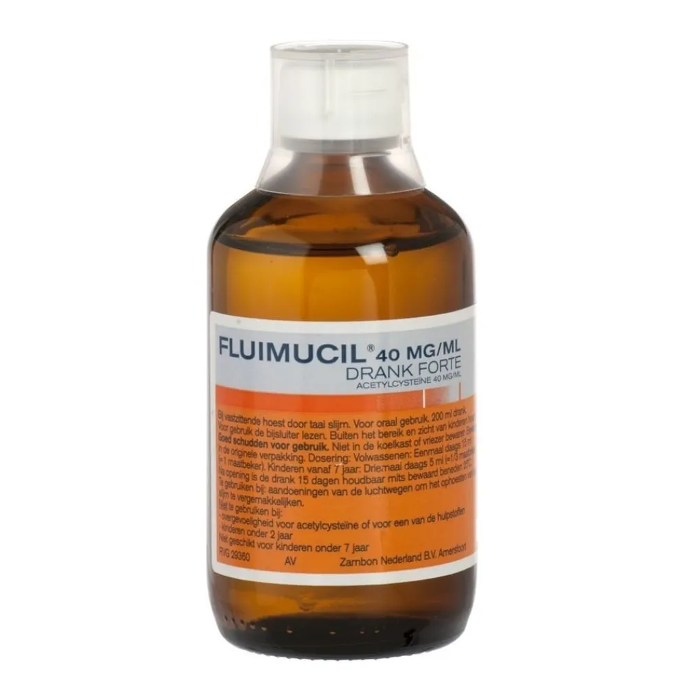 Fluimucil Luchtwegen>Drank Forte