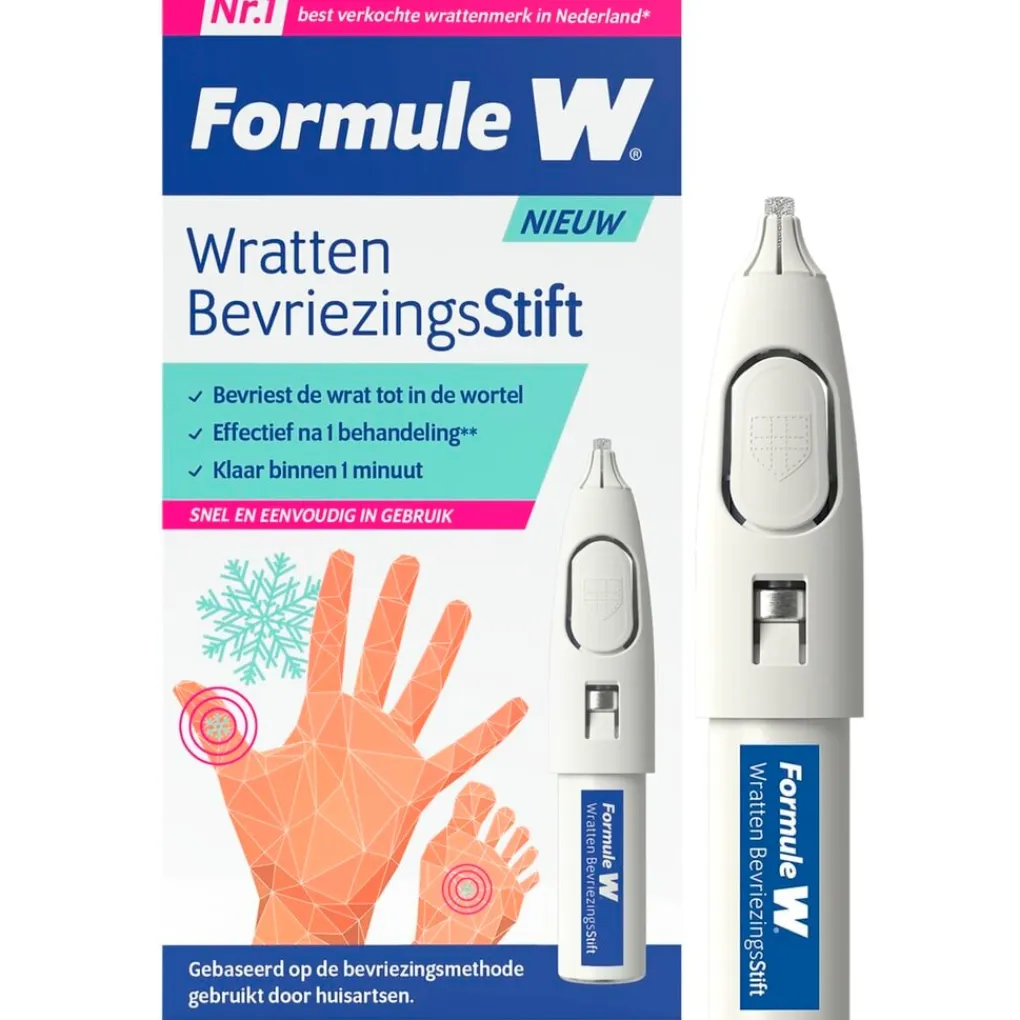 Formule W Huidbehandeling>Wratten Bevriezingsstift