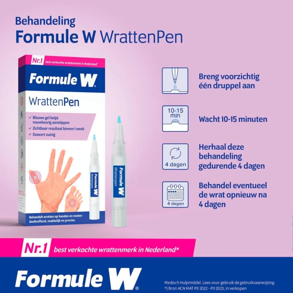 Formule W Huidbehandeling>Wrattenpen