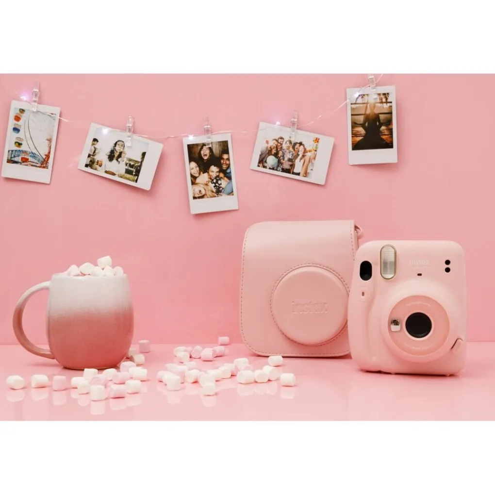 Fujifilm Instax>instax Mini 11 Blush Pink Bundelset