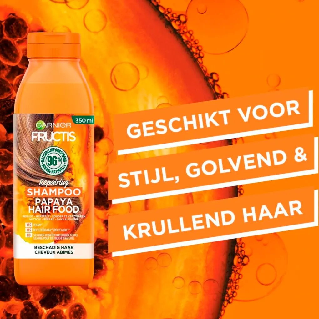 Fructis Shampoo>Garnier Papaya Hair Food Shampoo