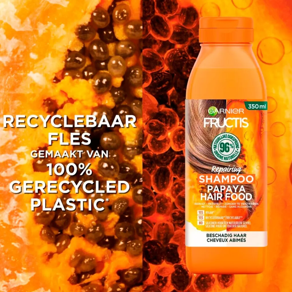 Fructis Shampoo>Garnier Papaya Hair Food Shampoo