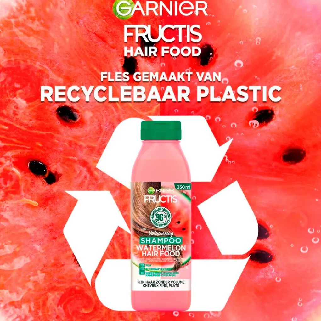 Fructis Shampoo>Garnier Watermelon Hair Food Shampoo