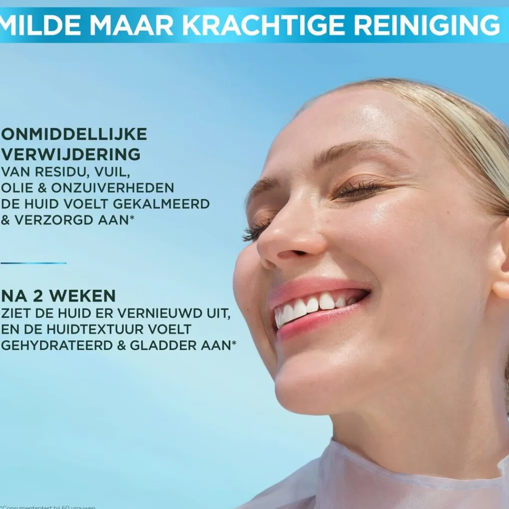 Garnier Skin Naturals Gezichtsreiniging>Garnier Hyaluron+ Hydraterende Gezichtsreinigingsgel