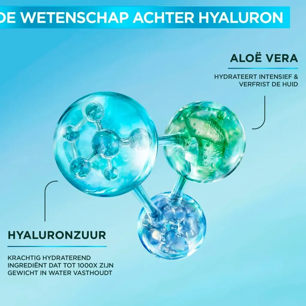 Garnier Skin Naturals Gezichtsreiniging>Garnier Hyaluron+ Hydraterende Gezichtsreinigingsgel