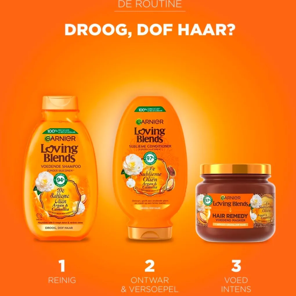 Loving Blends Conditioner>Garnier Argan- & Cameliaolie Conditioner