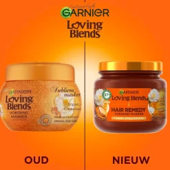 Loving Blends Haarmasker>Garnier Argan & Cameliaolie Haarmasker
