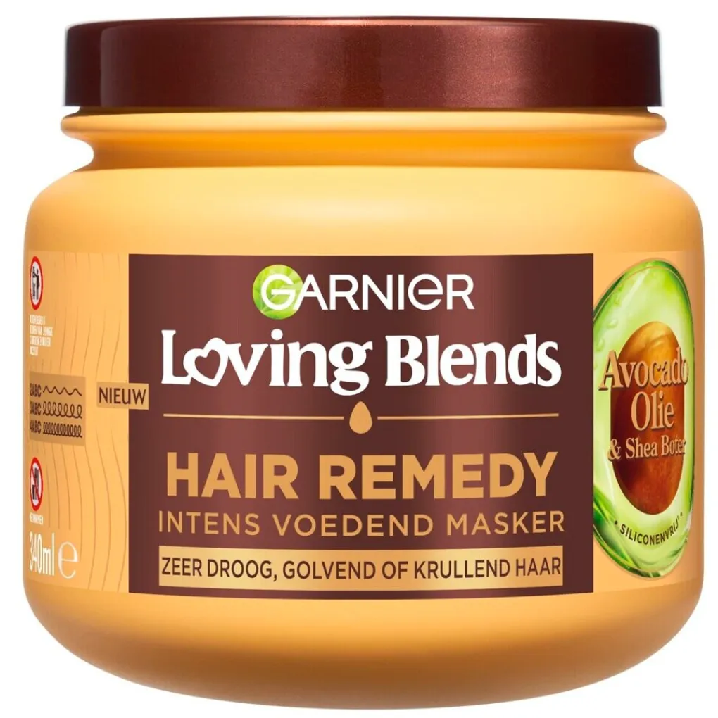 Loving Blends Haarmasker>Garnier Avocado-Olie & Sheaboter Haarmasker