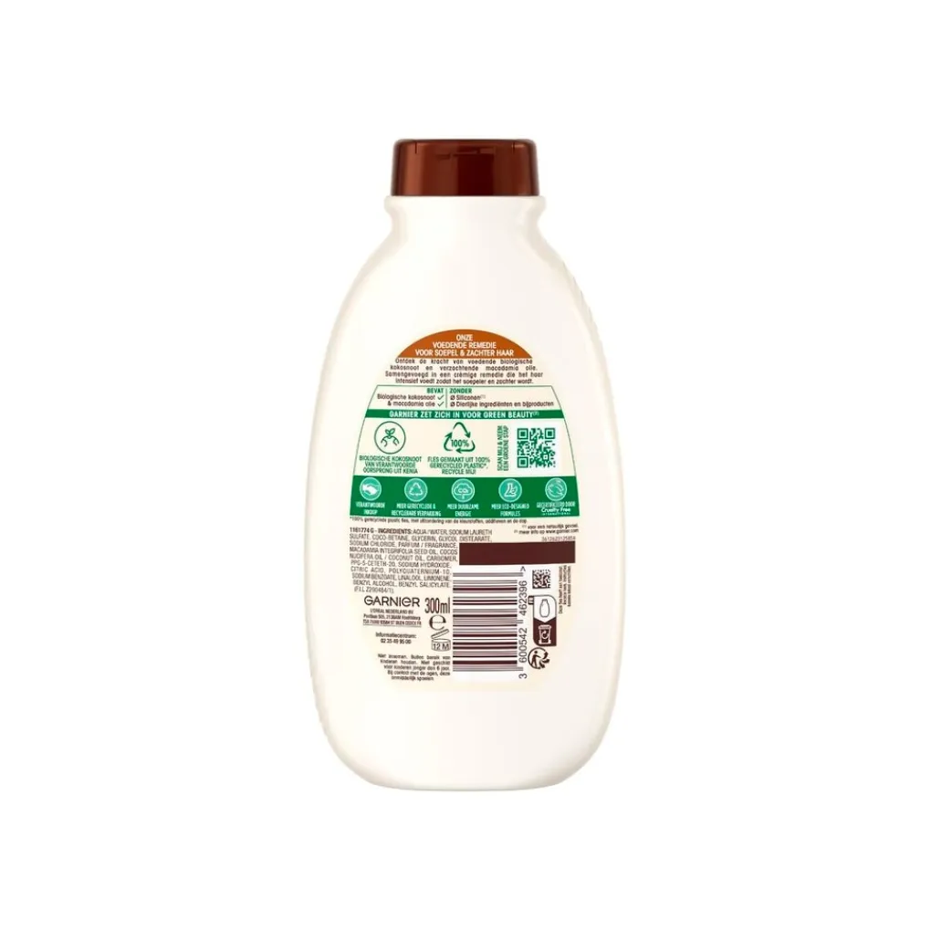 Loving Blends Shampoo>Garnier Kokosmelk & Macadamia Shampoo