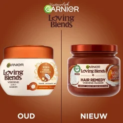 Loving Blends Haarmasker>Garnier Kokosmelk & Macadamia Haarmasker