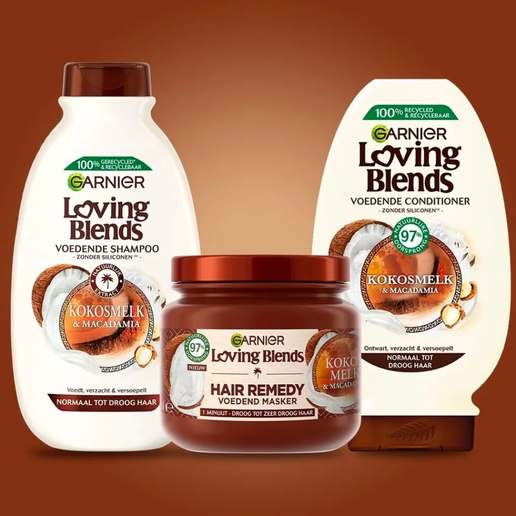 Loving Blends Conditioner>Garnier Kokosmelk & Macadamia Conditioner