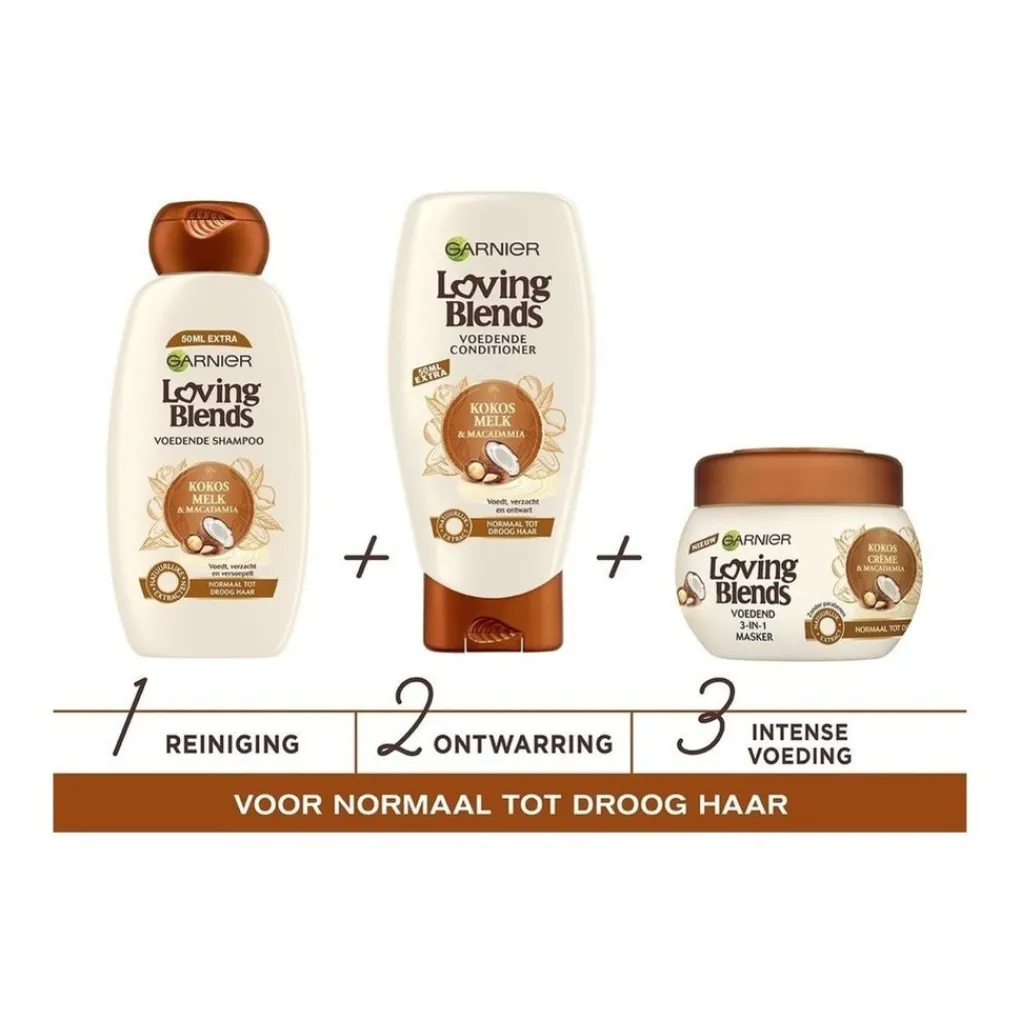 Loving Blends Conditioner>Garnier Kokosmelk & Macadamia Conditioner