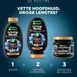 Loving Blends Haarmasker>Garnier Magnetic Charcoal Haarmasker