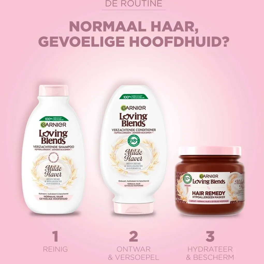 Loving Blends Conditioner>Garnier Milde Haver Conditioner
