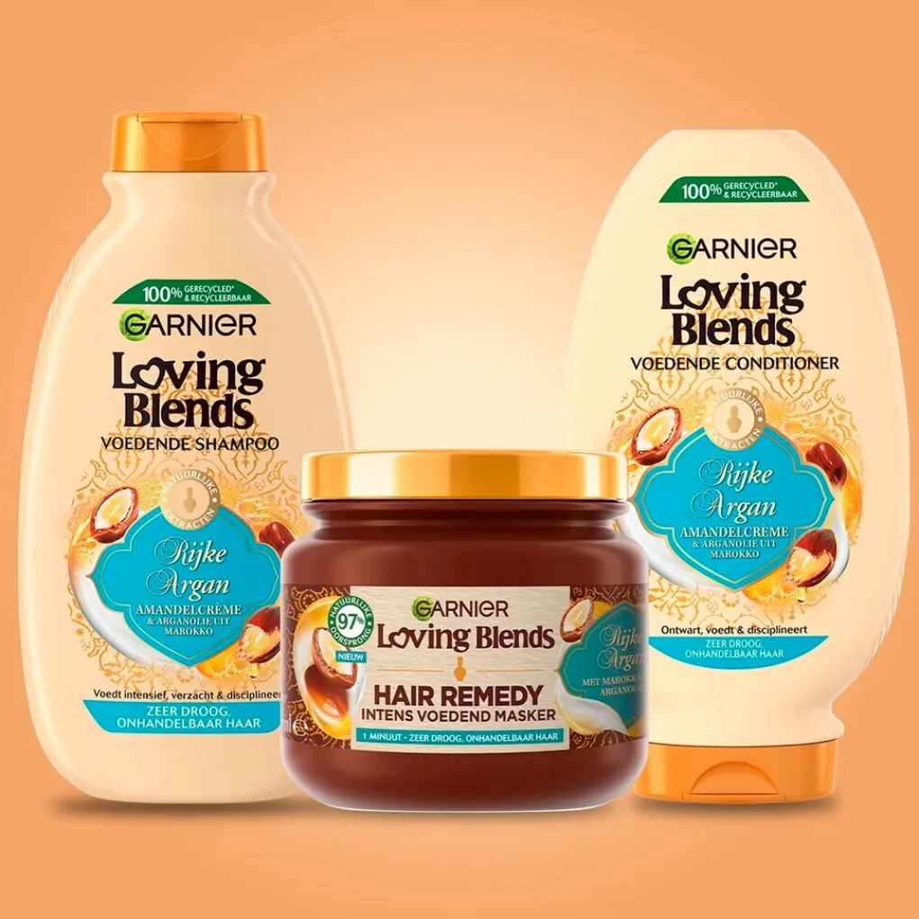 Loving Blends Shampoo>Garnier Rijke Argan Shampoo