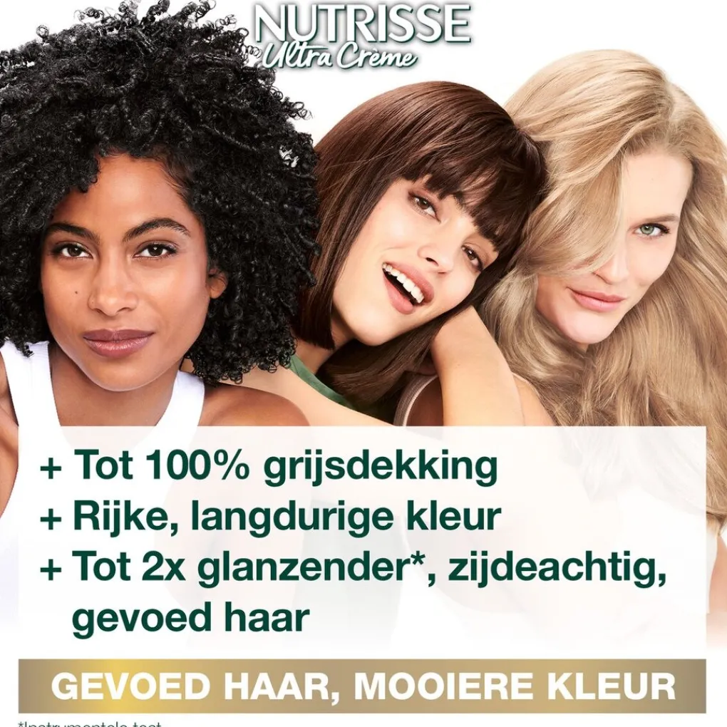 Nutrisse Haarverf>Garnier Ultra Crème 4 Middenbruin Permanente Haarkleuring