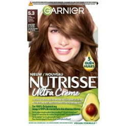 Nutrisse Haarverf>Garnier Ultra Crème 5.3 Licht Goudbruin Permanente Haarkleuring