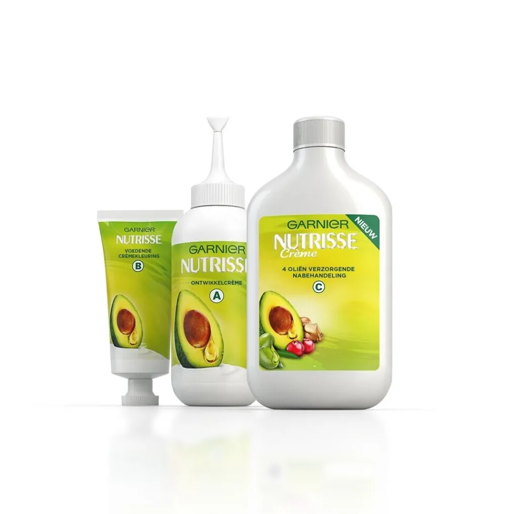 Nutrisse Haarverf>Garnier Ultra Crème 8 Licht Blond Permanente Haarkleuring