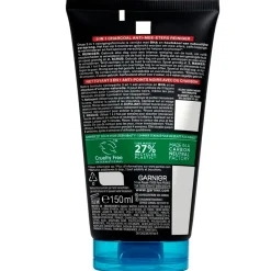 Garnier Skin Naturals Gezichtsreiniging>Garnier PureActive 3-In-1 Anti-Mee-Eters Gezichtsreiniger met Charcoal