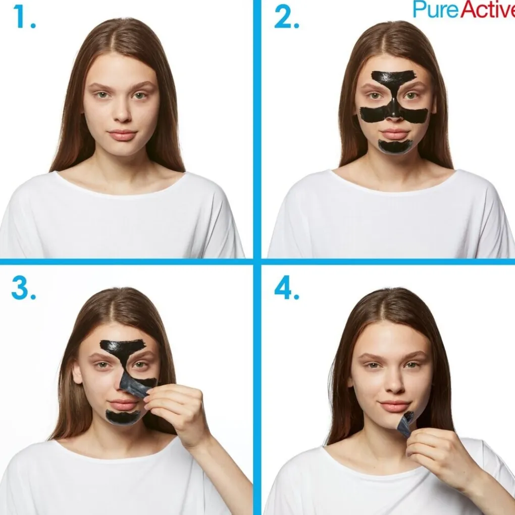 Garnier Skin Naturals Gezichtsmaskers>Pure Active Charcoal Peel Off-Masker
