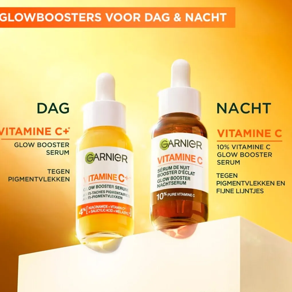 Garnier Skin Naturals Serum>Garnier SkinActive 10% Pure Vitamine C Anti-Pigmentvlekken Nachtserum
