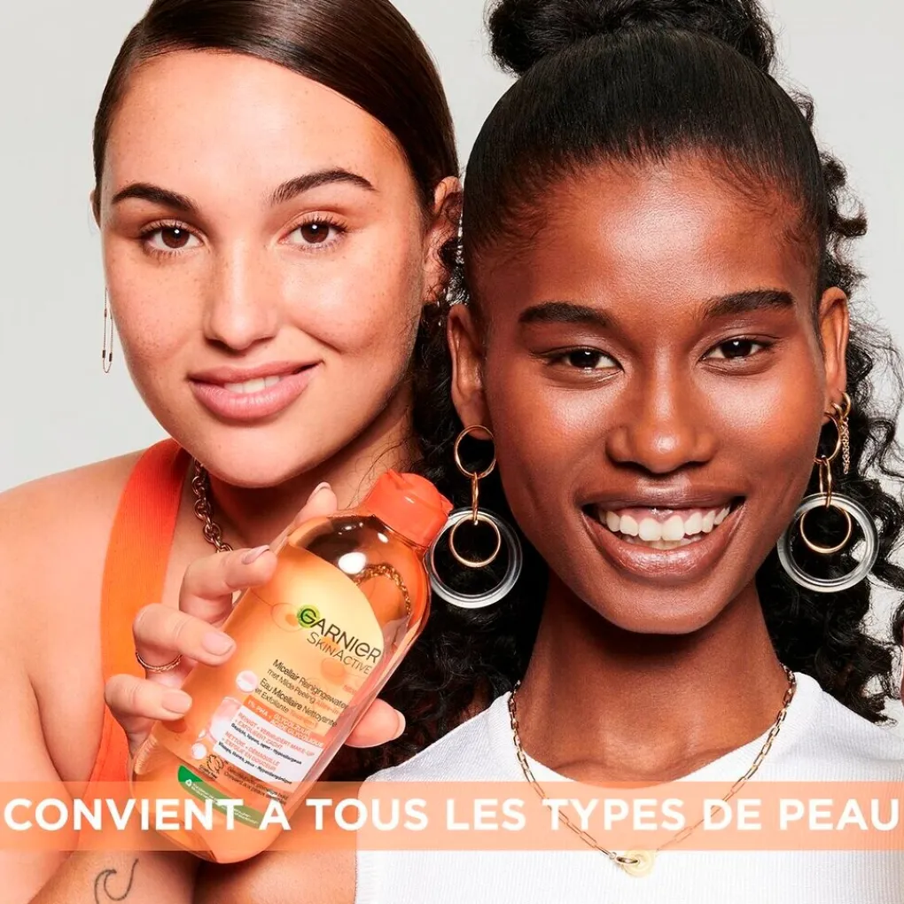 Garnier Skin Naturals Gezichtsreiniging>Garnier SkinActive Alles-in-1 Micellair Reinigingswater met Milde Peeling