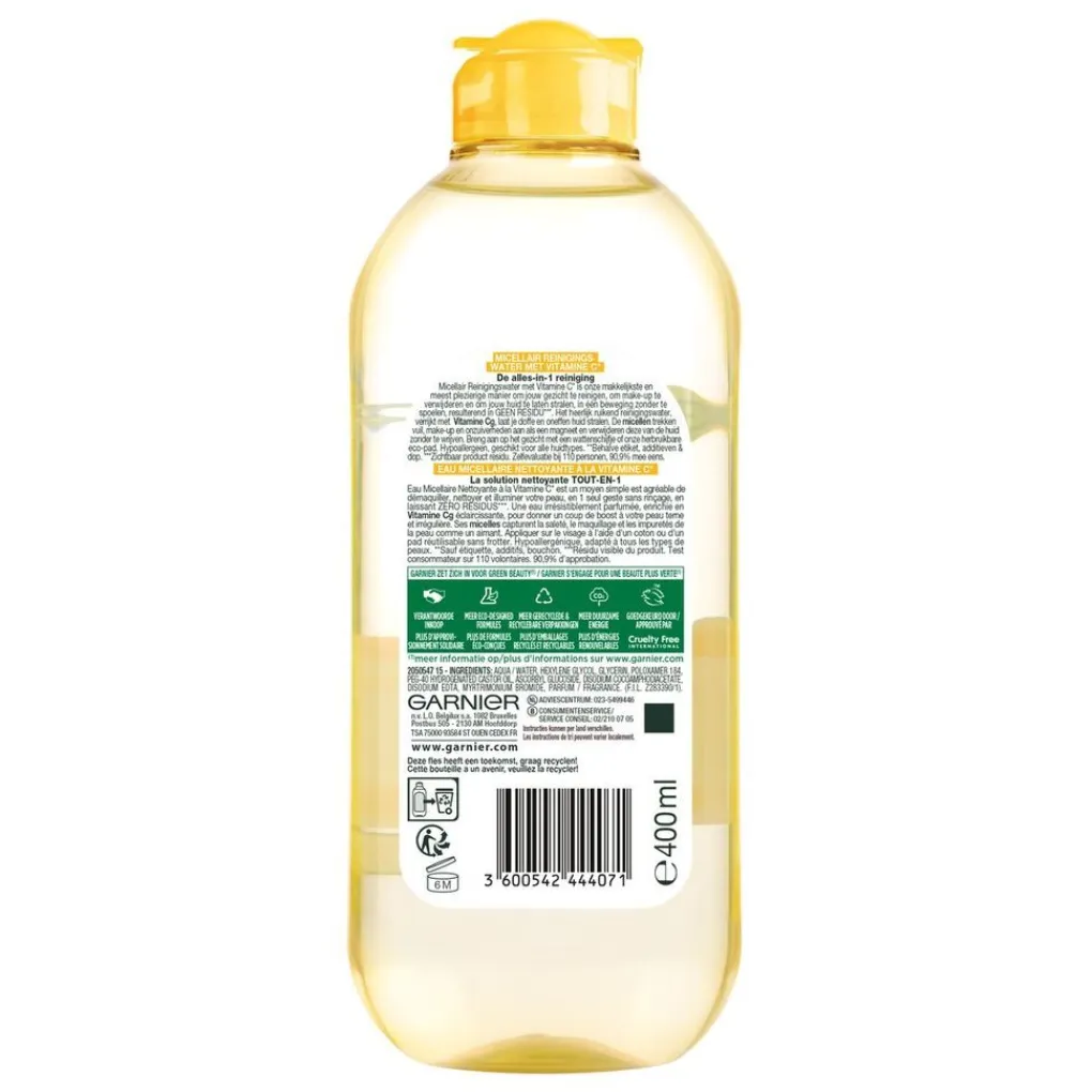 Garnier Skin Naturals Gezichtsreiniging>Garnier SkinActive Micellair Reinigingswater met Vitamine C