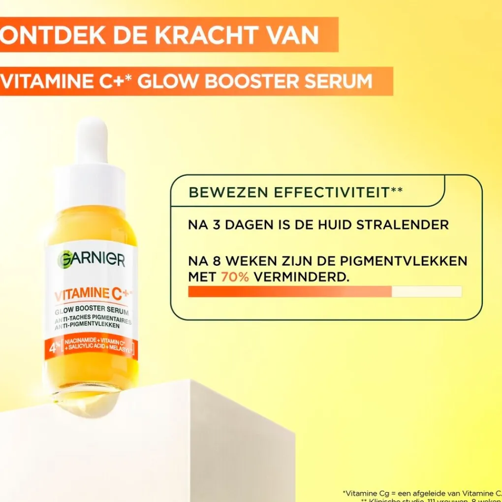 Garnier Skin Naturals Serum>Garnier SkinActive Vitamin C Glow Booster Serum