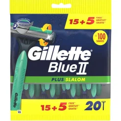 Heren Gillette Scheermesjes>Blue II Plus Slalom Wegwerpmesjes