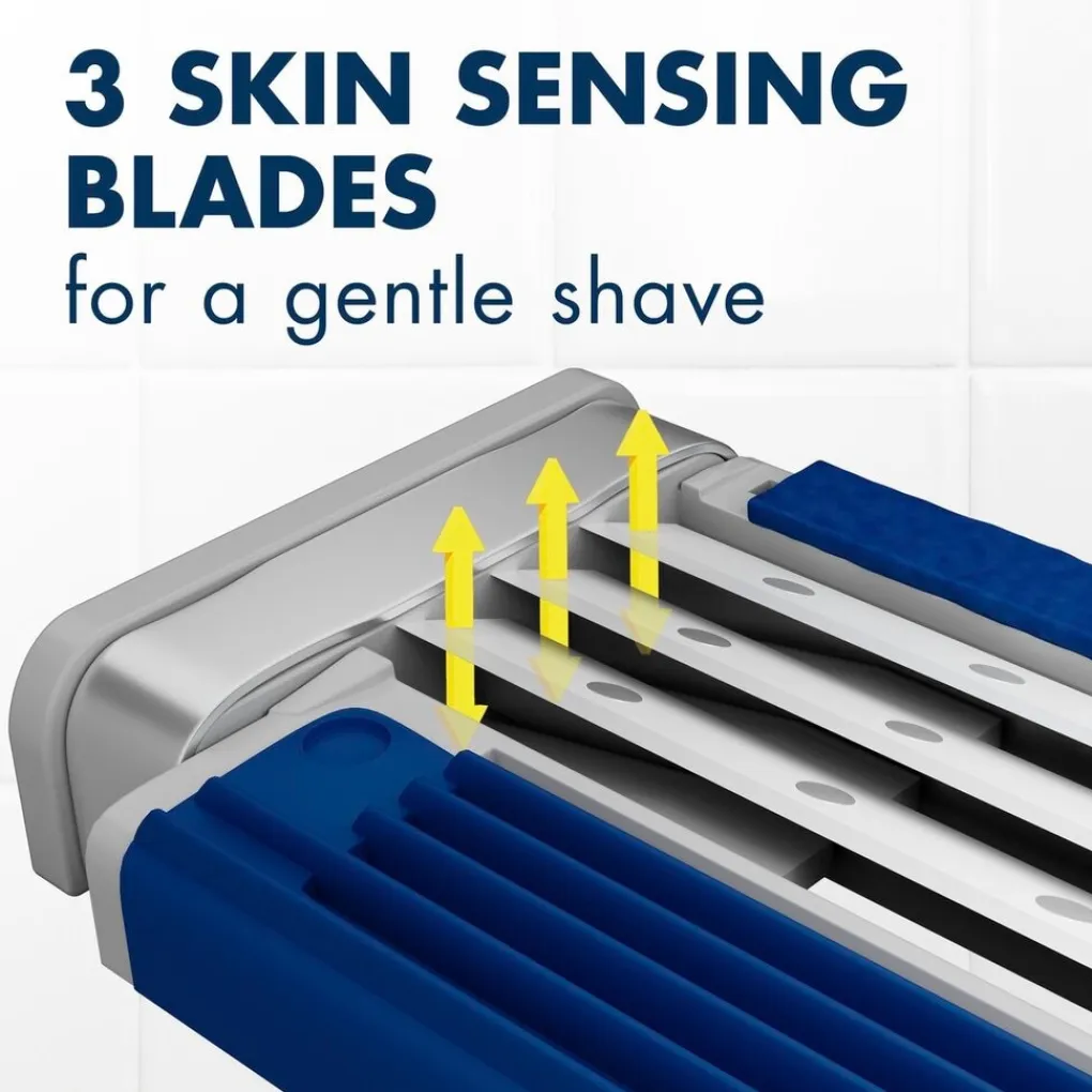 Heren Gillette Scheermesjes>Blue3 Wegwerpscheermesjes
