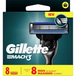 Heren Gillette Scheermesjes>Mach3 Base Scheermesjes