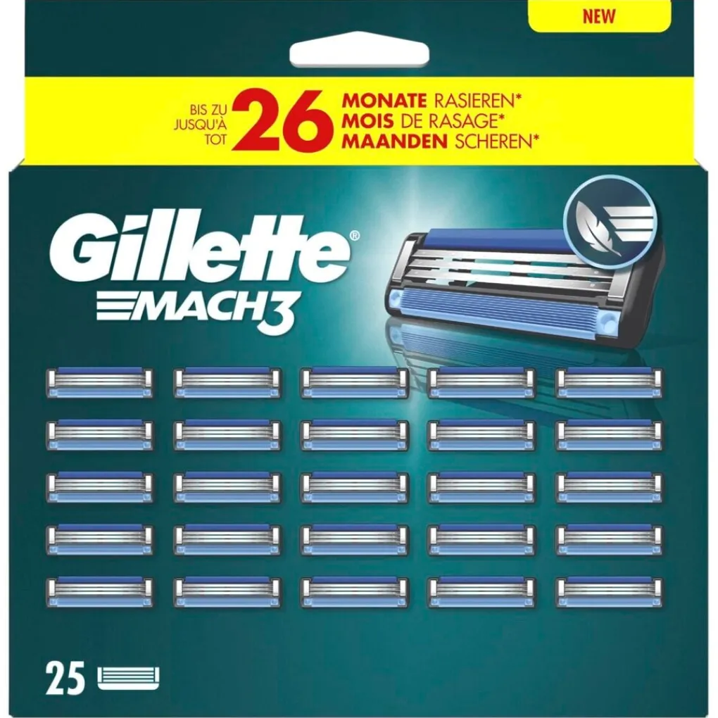 Heren Gillette Scheermesjes>Mach3 Scheermesjes