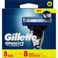 Heren Gillette Scheermesjes>Mach3 Turbo Scheermesjes