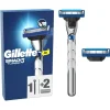 Heren Gillette Scheerapparaten>Mach3 Turbo Scheersysteem